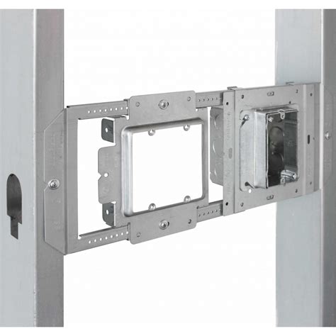 steel jnuction box bracket|stud box mounting brackets.